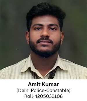 Amit Kumar (Delhi Police-Constable) Roll-4205032108