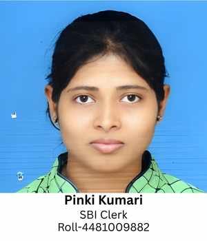 Pinki Kumari (SBI Clerk) Roll-4481009882