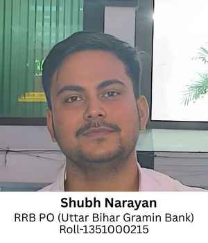 Shubh Narayan-RRB PO (Uttar Bihar Gramin Bank) Roll-1351000215